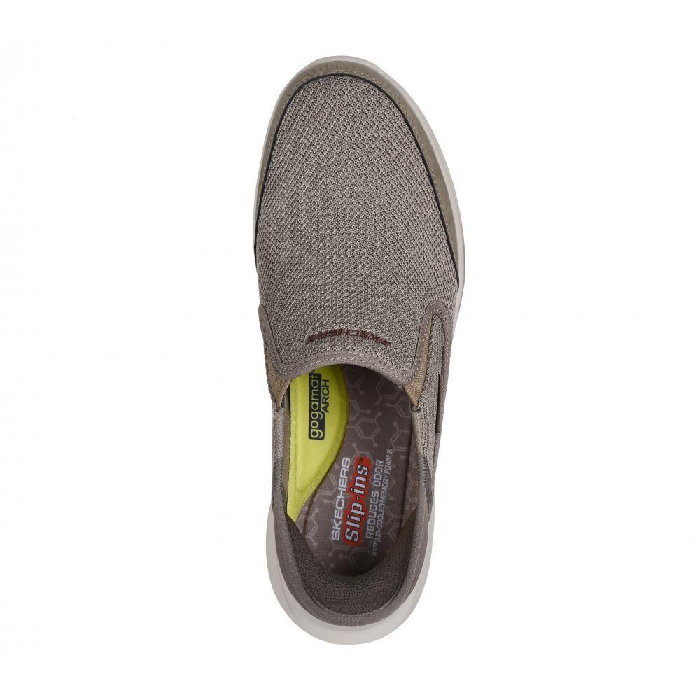 Zapato Hombre Skechers Slip-ins: Slade Café-1