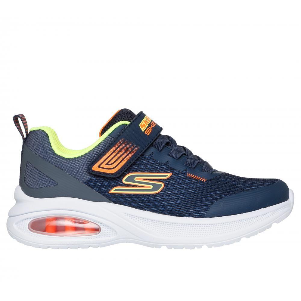 Zapatillas Niño Microspec Max Advance Azul CC Skechers-4