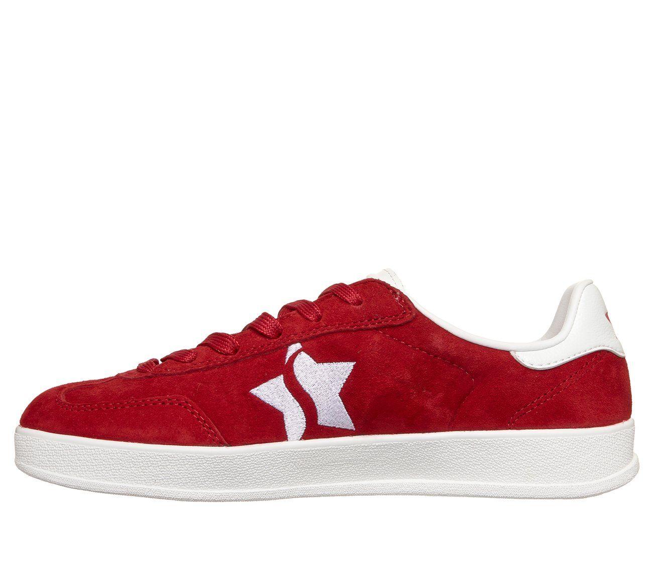 Zapatillas Mujer Academy Court Charm Rojo Skechers-5