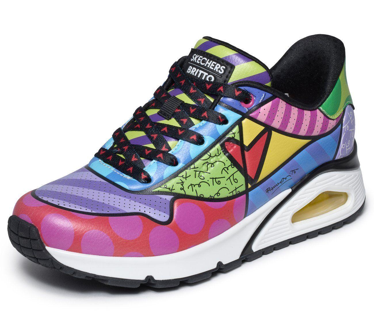 Zapatillas Mujer Skechers Slip-Ins UNO Britto Landscape-4