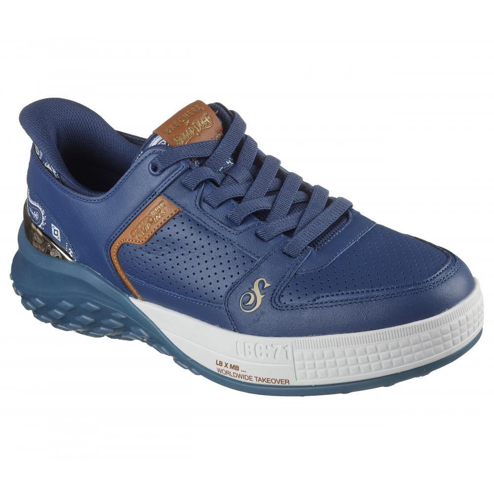 Zapatilla Hombre Sizzle NVY Azul Skechers-4