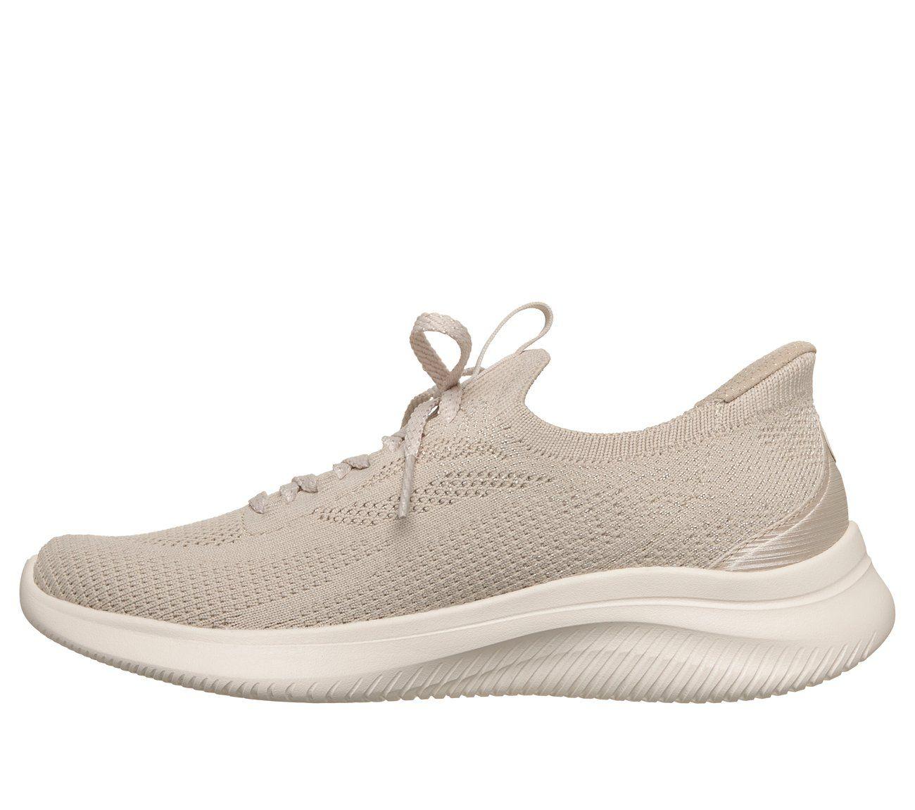 Zapatillas Mujer Slip-ins Ultra Flex 4.0 Beige Skechers-5