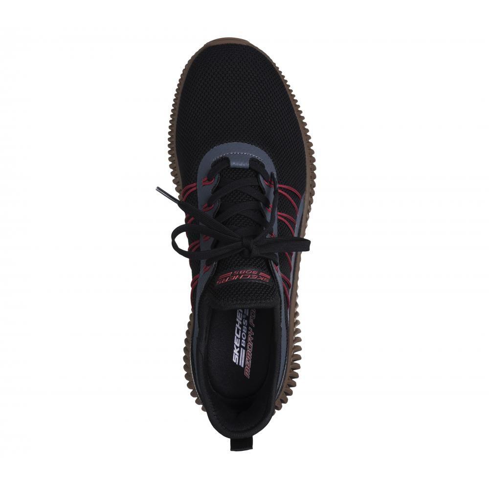 Zapatilla Hombre Bobs Geo Negro Skechers-1