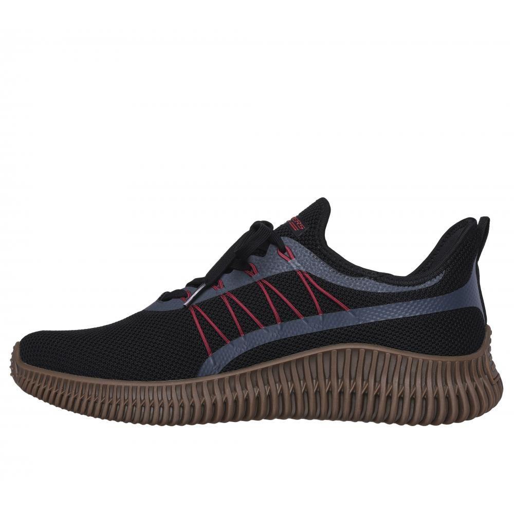 Zapatilla Hombre Bobs Geo Negro Skechers-3