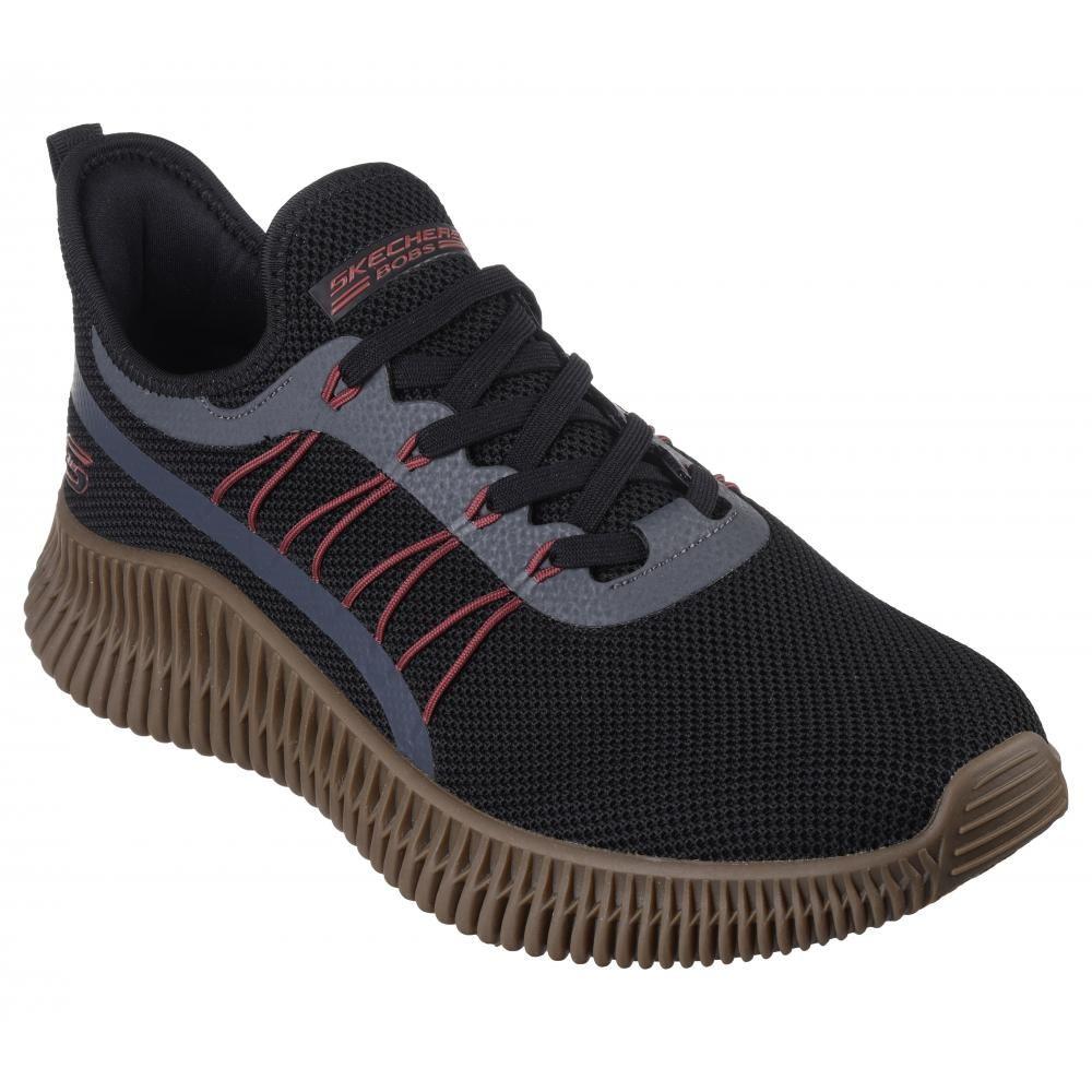 Zapatilla Hombre Bobs Geo Negro Skechers-4