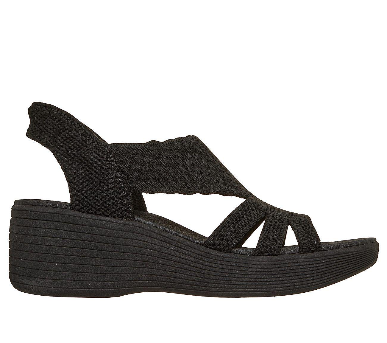 Sandalias Skechers Mujer Slip-Ins Parallel Lite Negro-0
