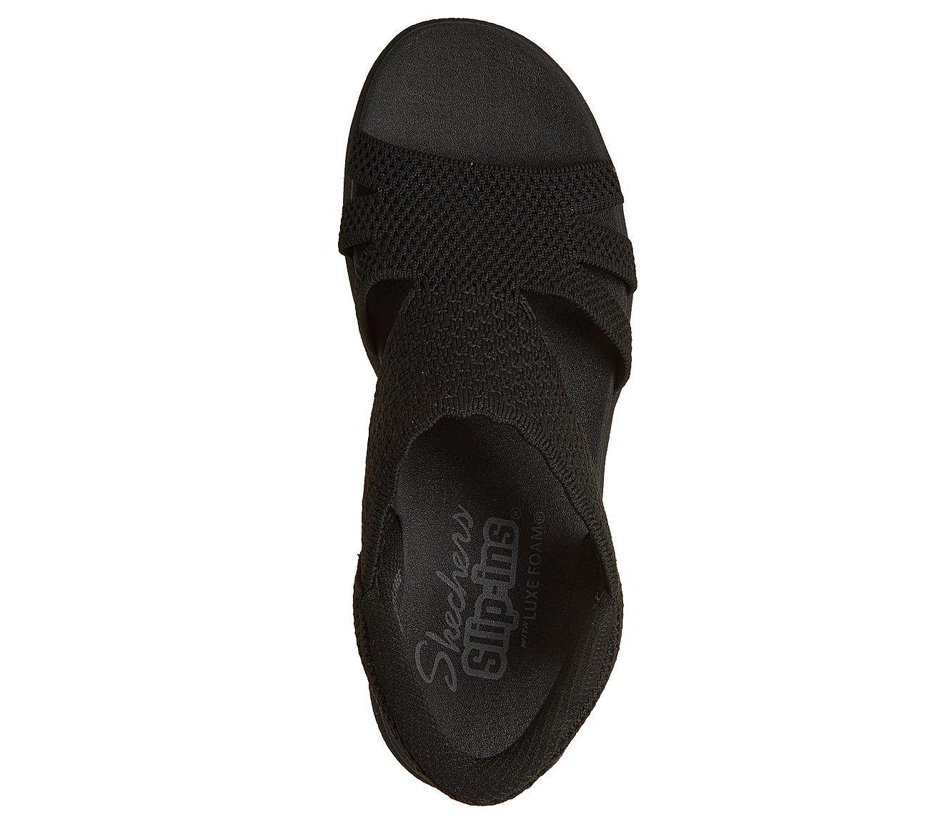 Sandalias Skechers Mujer Slip-Ins Parallel Lite Negro-1