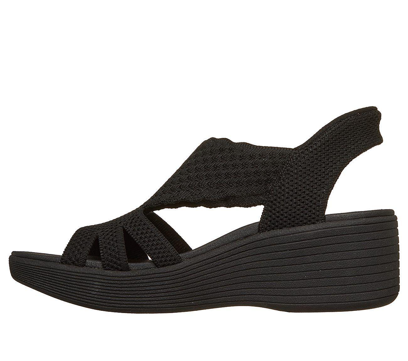Sandalias Skechers Mujer Slip-Ins Parallel Lite Negro-3