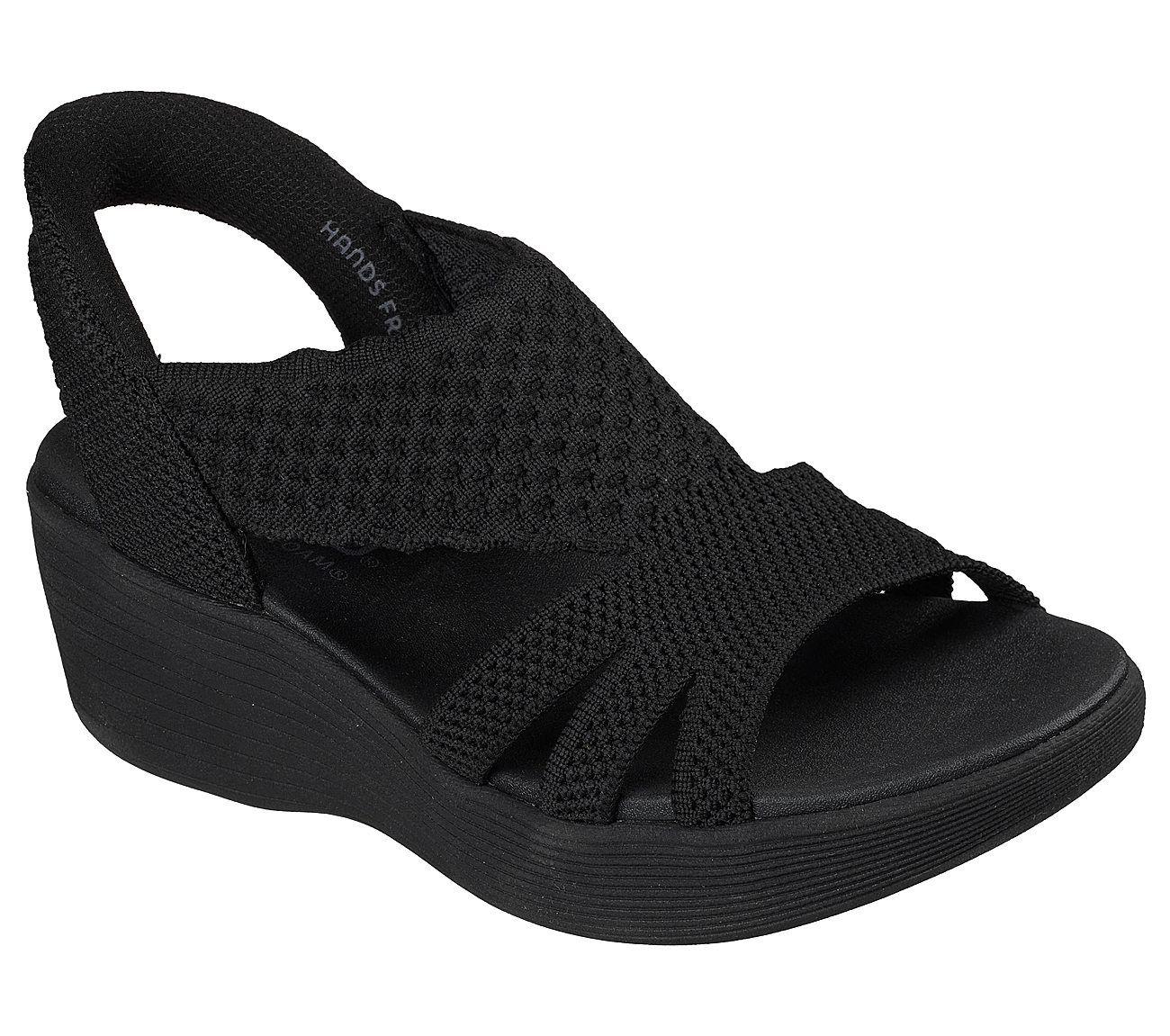Sandalias Skechers Mujer Slip-Ins Parallel Lite Negro-4