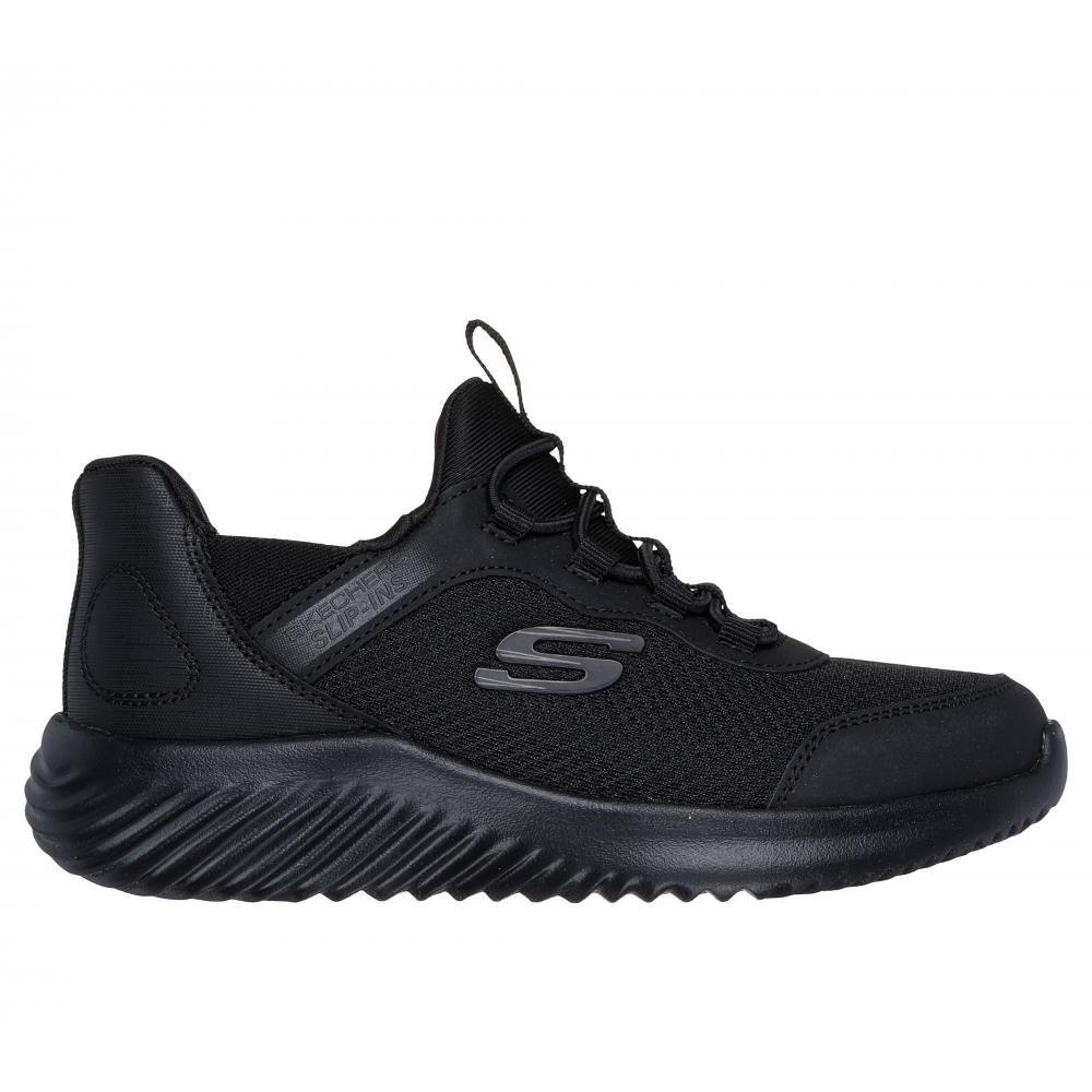Zapatillas Niño Slip-ins Bounder BriskBurst B Negro Skechers-0