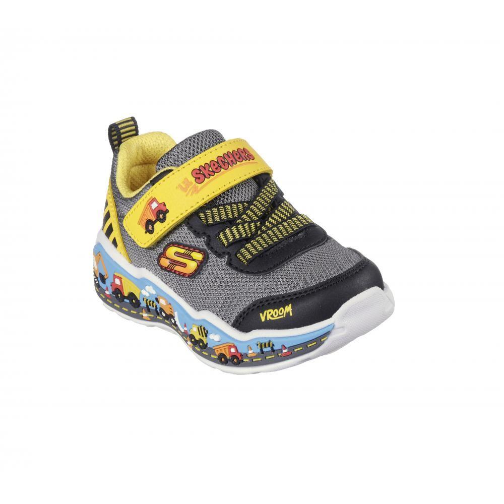 Zapatilla Niño Play Scene Negro Skechers-4