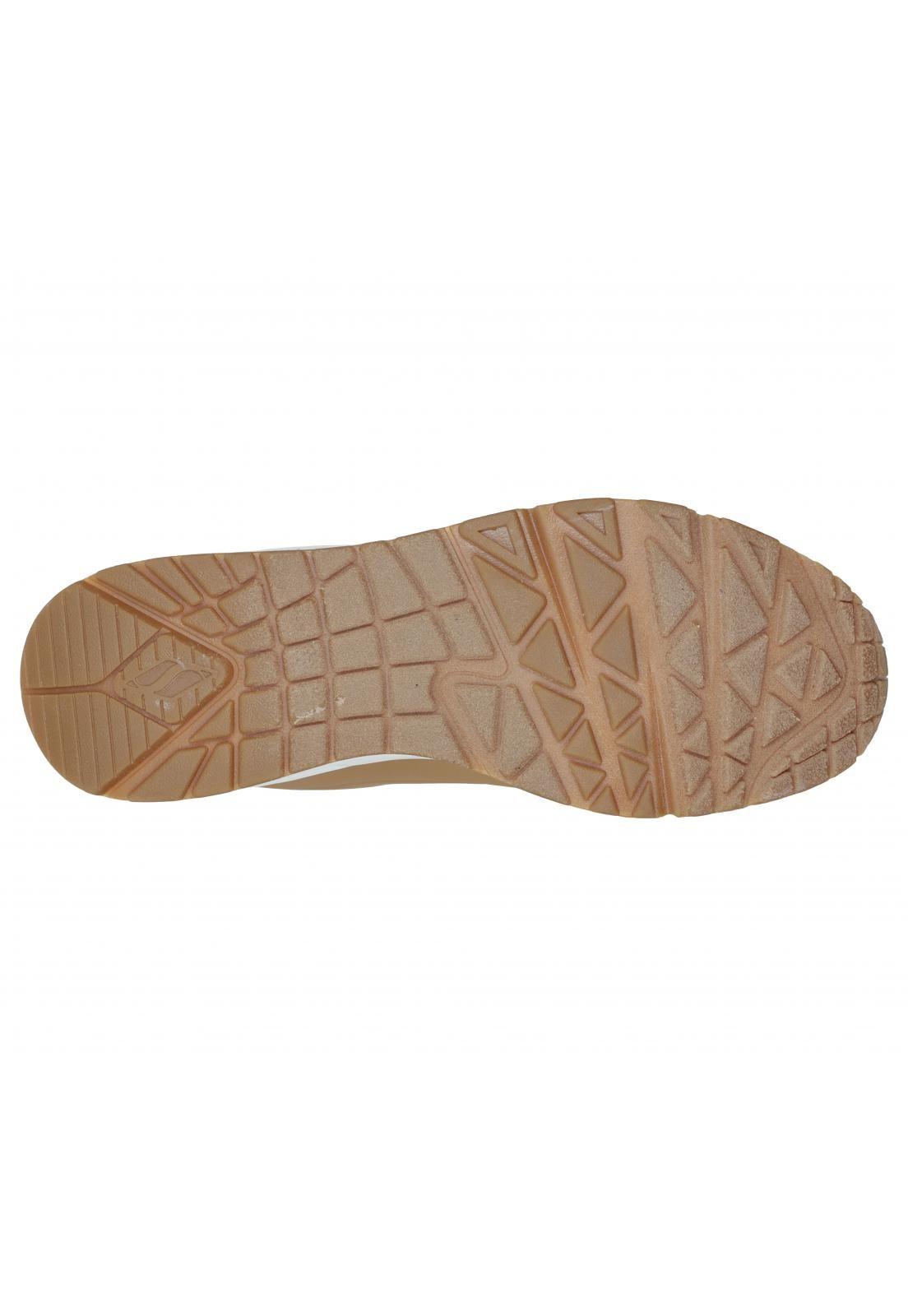 Zapatilla Hombre Uno Stand On Air Beige TN Skechers-2
