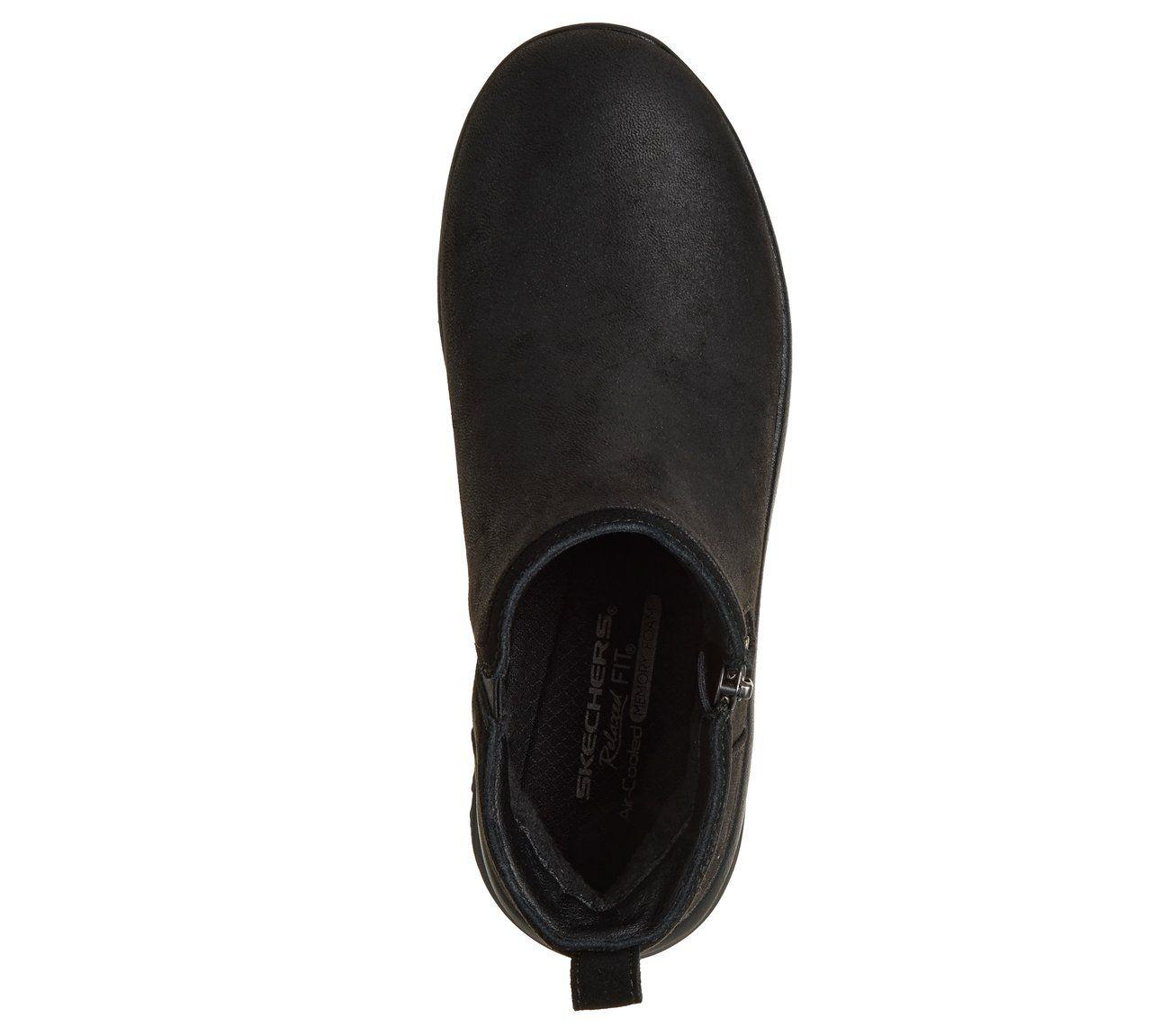 Botines Mujer Easy Going Fall View Negro Skechers-1