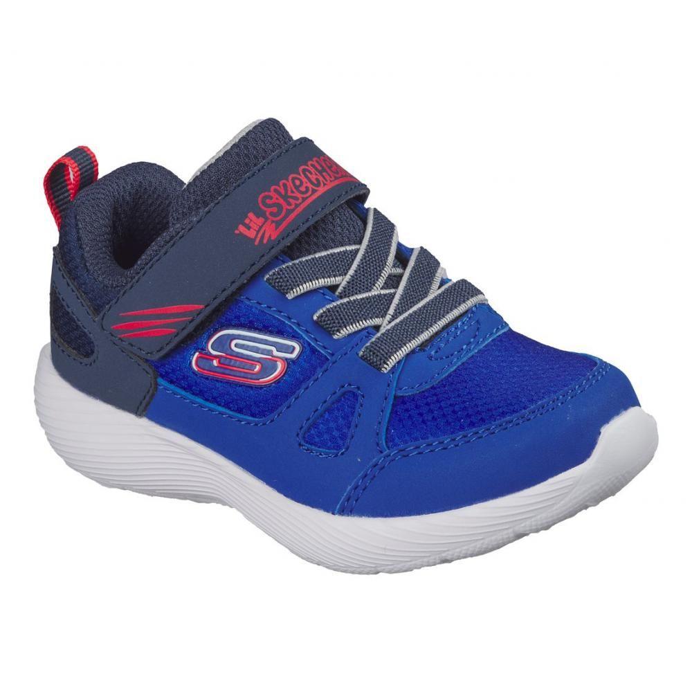 Zapatillas Niño-Infante Dyna-Lite Azul Skechers-3