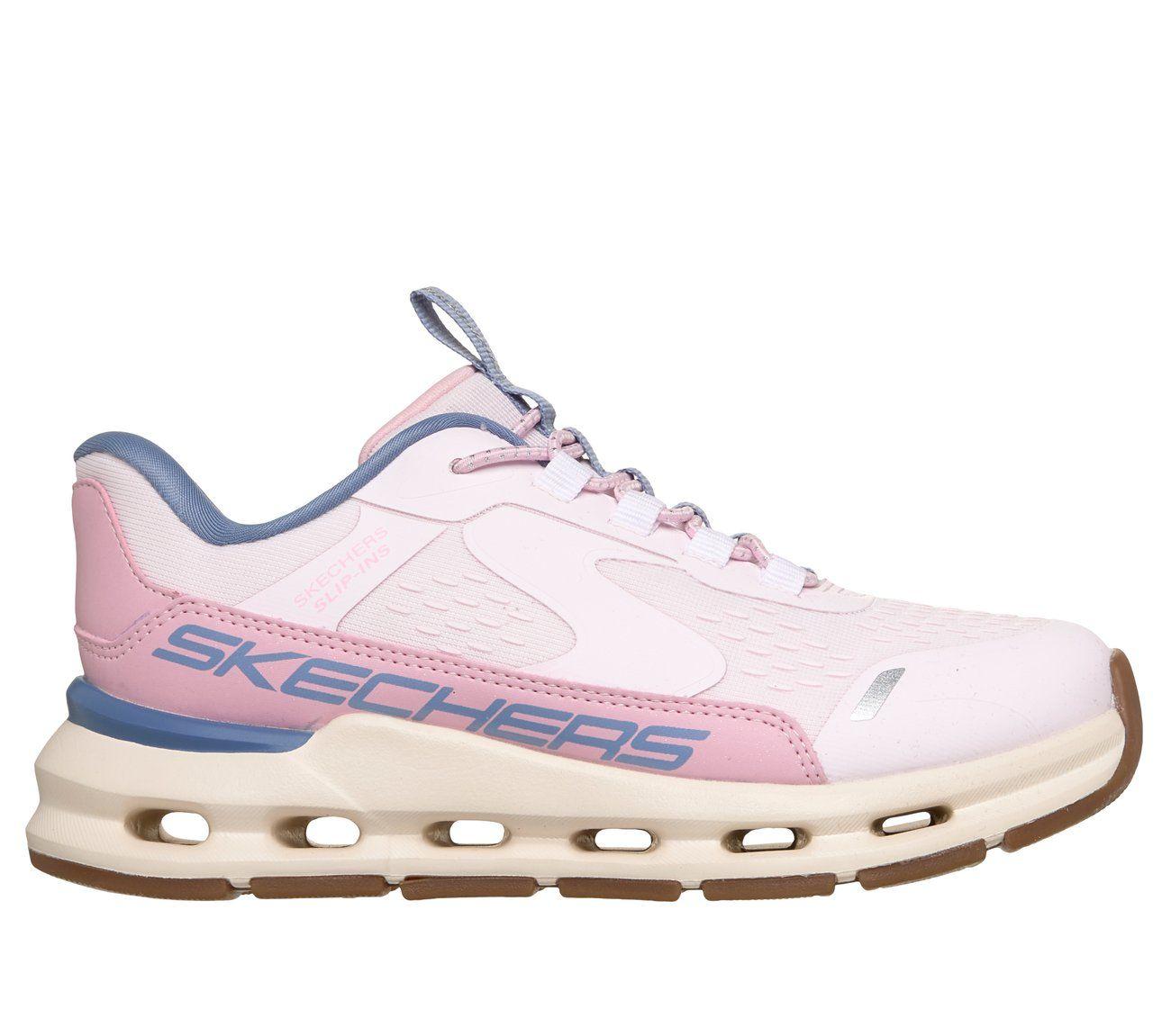 Zapatillas Niña Slip-ins Glide-Step+ V-Lane Rosado Skechers-0