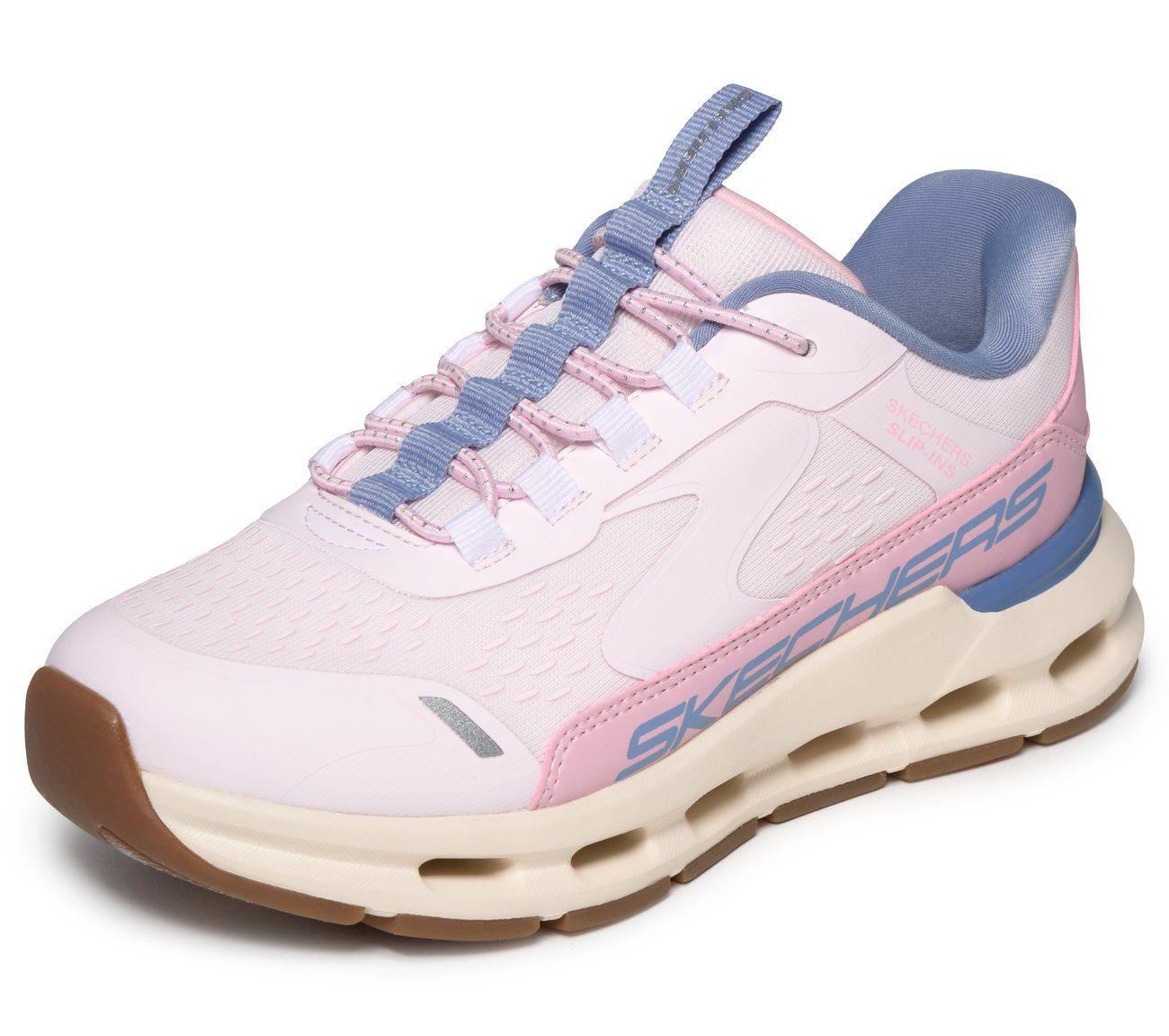 Zapatillas Niña Slip-ins Glide-Step+ V-Lane Rosado Skechers-4