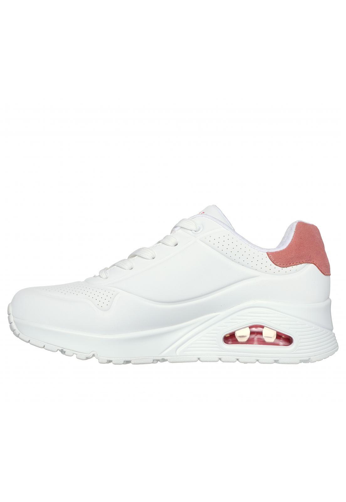 Zapatilla Mujer Uno Blanco RL Skechers-3