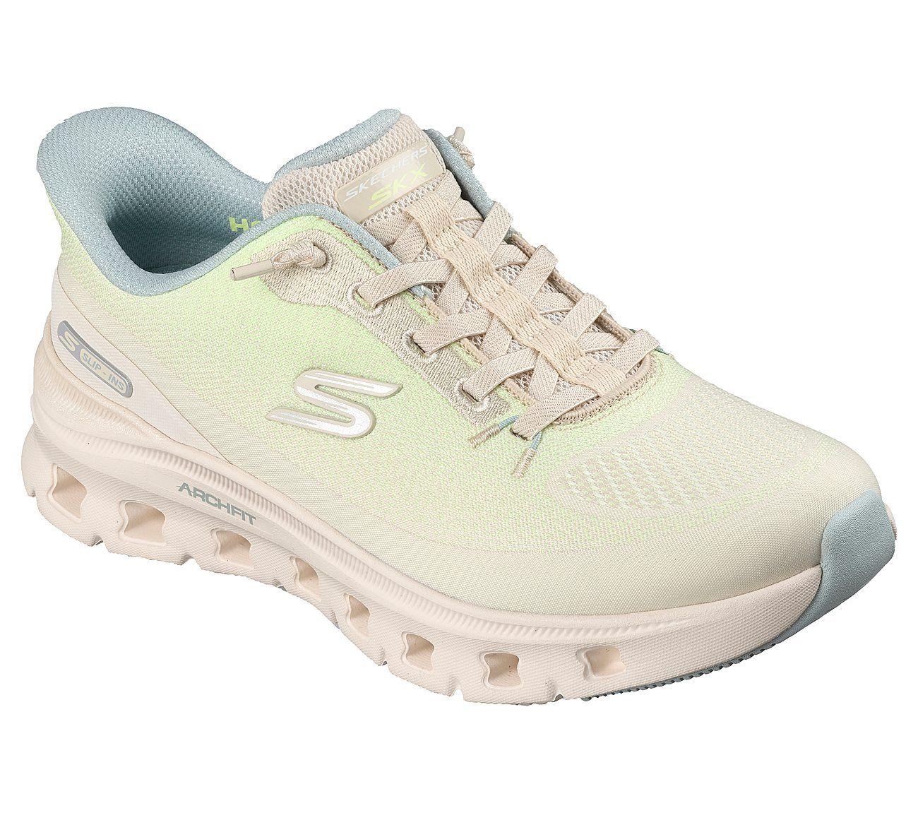Zapatillas Skechers Mujer Slip-Ins Arch Fit Glide-Step Beige-4