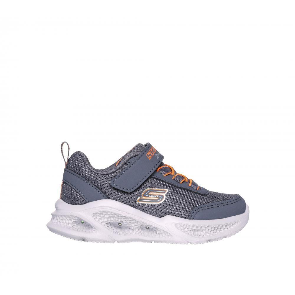 Zapatilla Niño Skechers Meteor-Lights  Gris Skechers-0