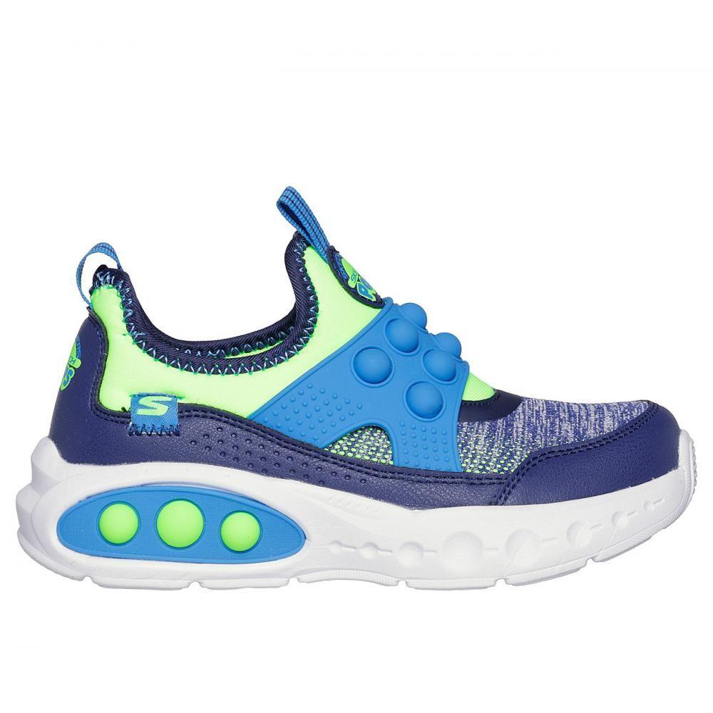 Zapatilla Niño Skech Pops Azul Skechers-4