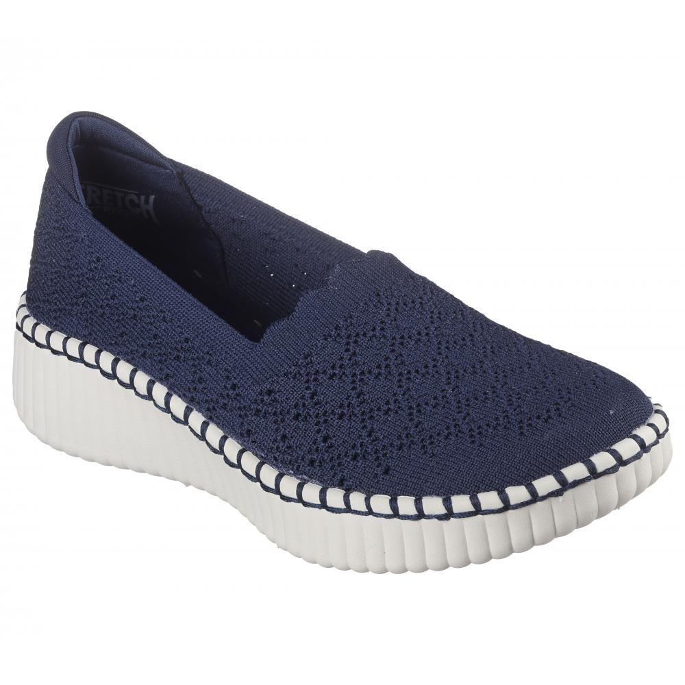 Zapatilla Mujer Wilshire Blvd Azul Skechers-4