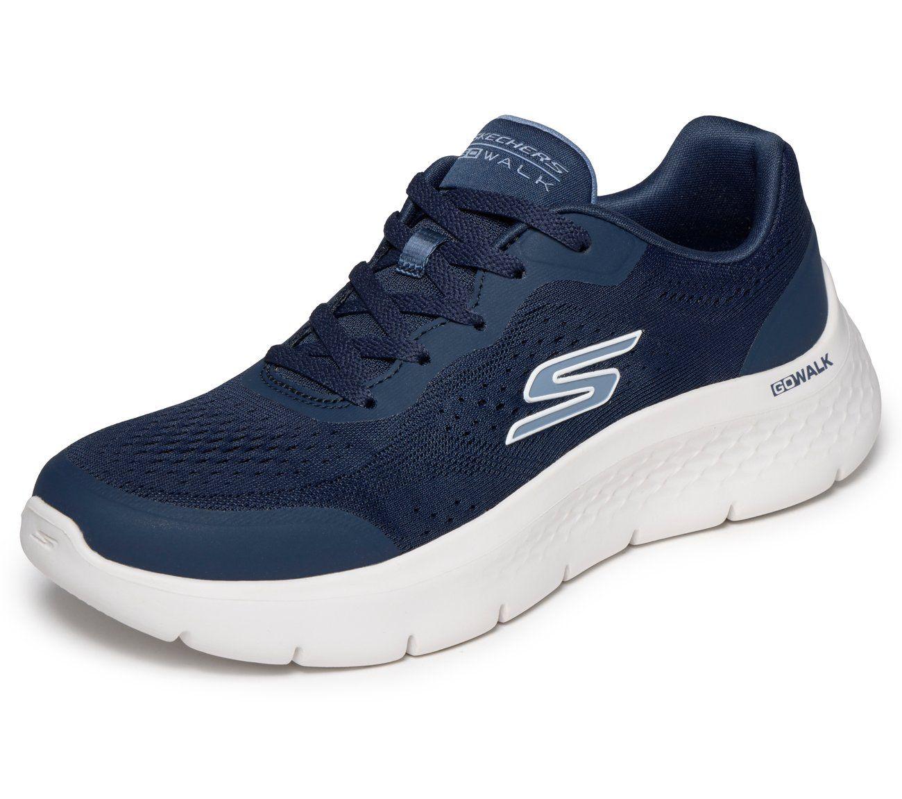 Zapatillas Mujer Go Walk Flex Azul Skechers-4