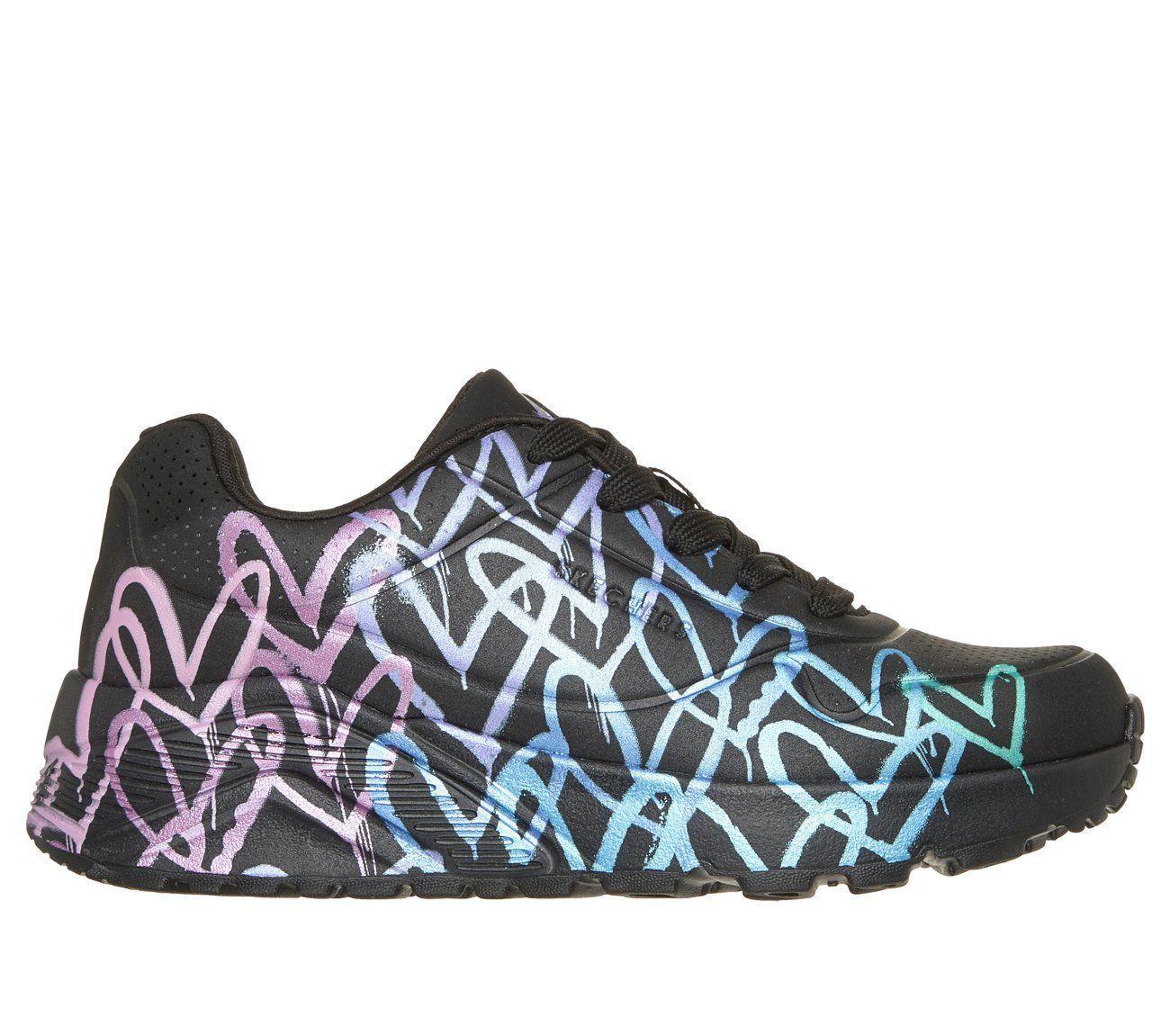 Zapatillas Niña Skechers UNO Lite Metallic Joy-0