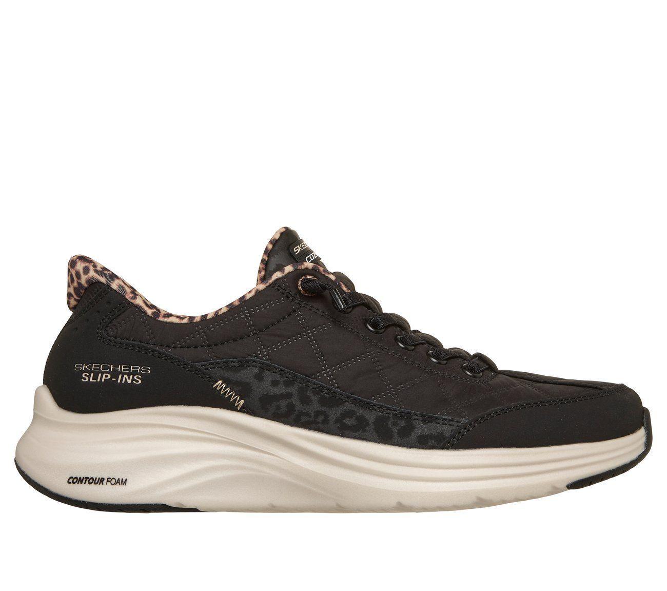 Zapatillas Mujer Skechers Slip-Ins Contour Foam Leopard-0