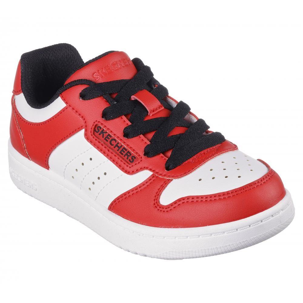 Zapatilla Niño Quick Street Rojo Skechers-4