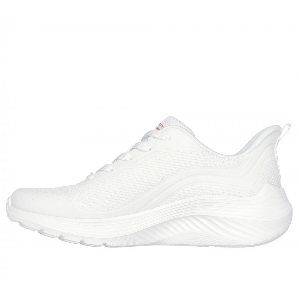 Zapatilla Mujer Bobs Squad Waves Still Wading Blanco Skechers-3