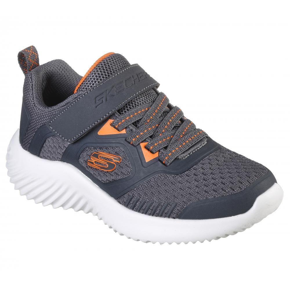 Zapatillas Niño Bounder Voltor Gris CR Skechers-4