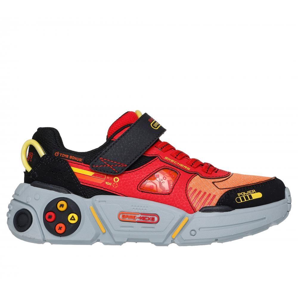 Zapatillas Niño Gametronix 2.0 KR Negro Skechers-5