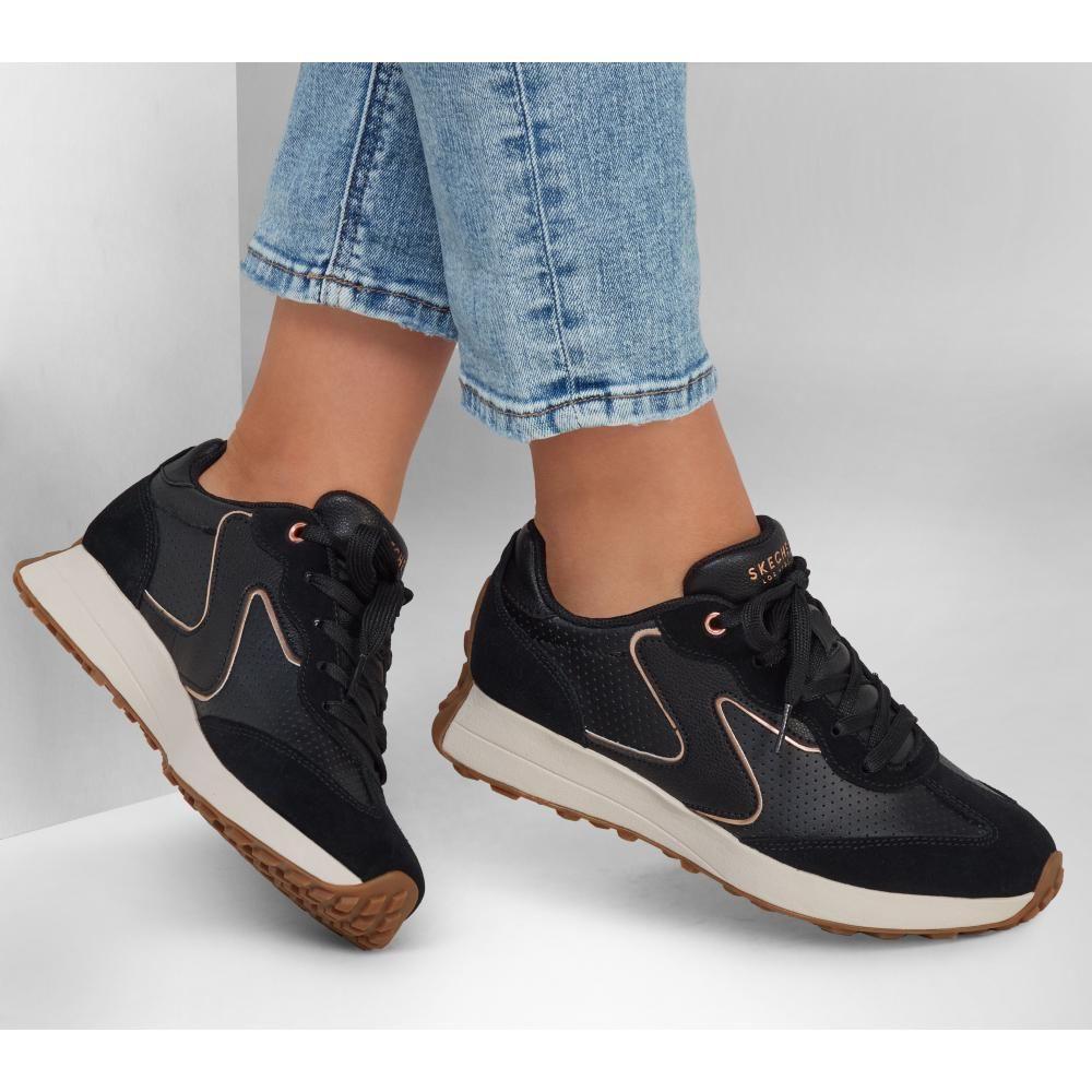 Zapatilla Mujer Gusto Path Winder Negro Skechers-1