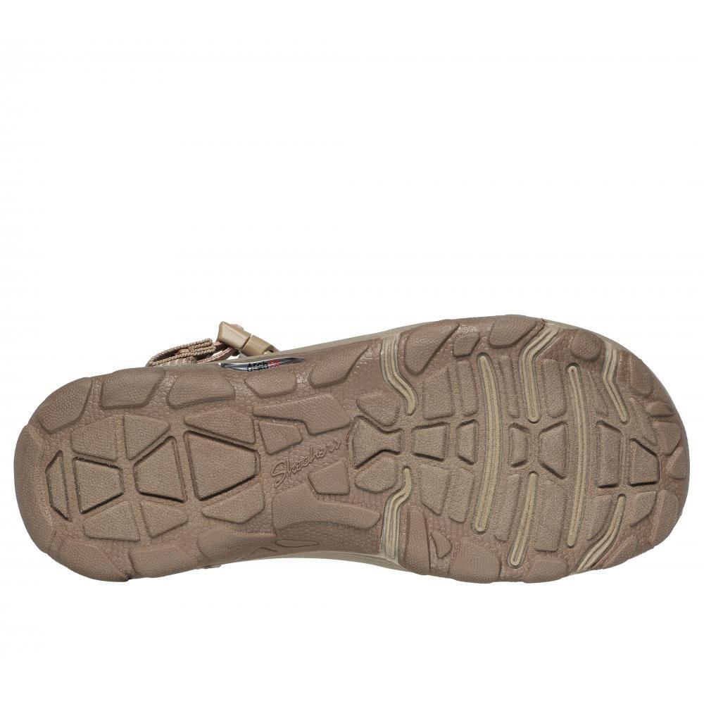 Sandalia Mujer Arch Fit Reggae Searcher  Beige Skechers-2