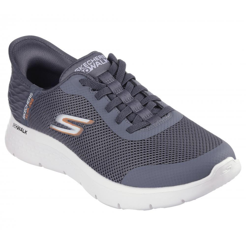 Zapatilla Hombre Skechers Slip-ins: Go Walk Flex Hands Gris-4