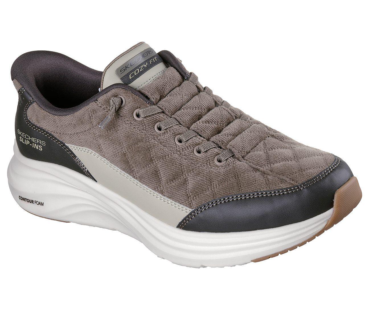 Zapatillas Skechers Hombre Slip-Ins Contour Foam Verde-4