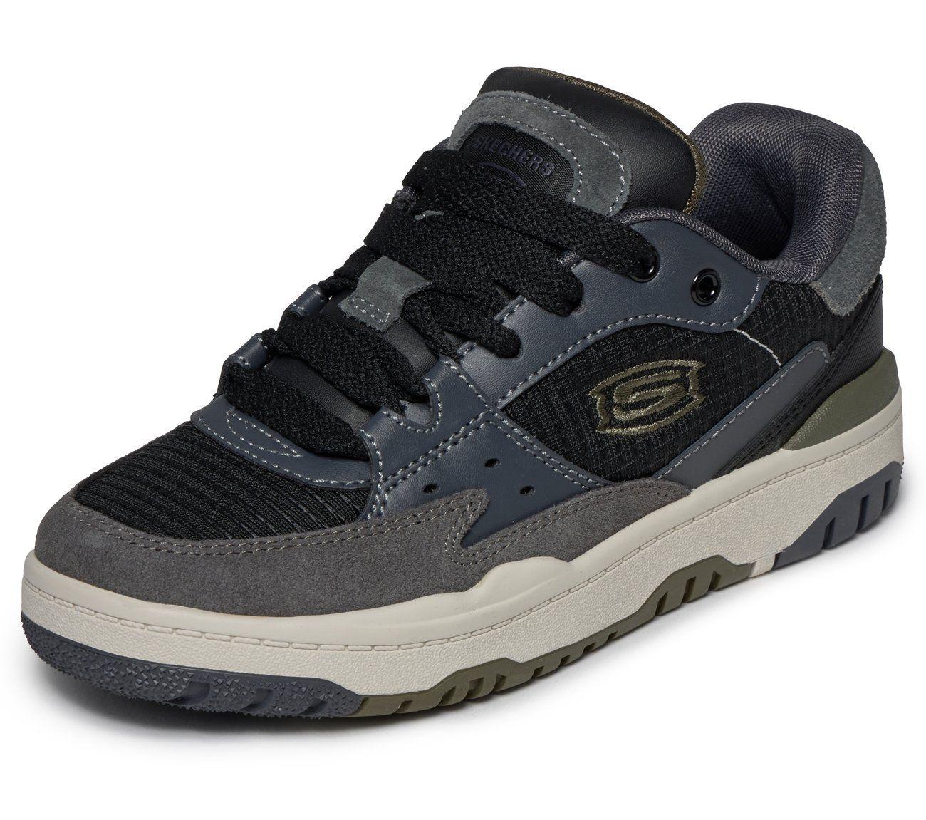 Zapatillas Niño Skx-228 Gris Skechers-4