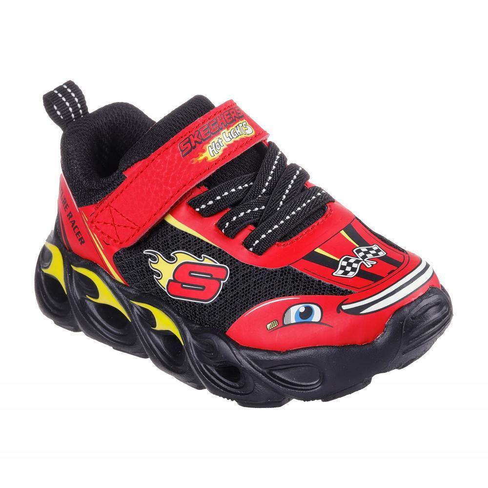 Zapatilla Niño Thermo-Flash Wheel Buddies Rojo Skechers-4