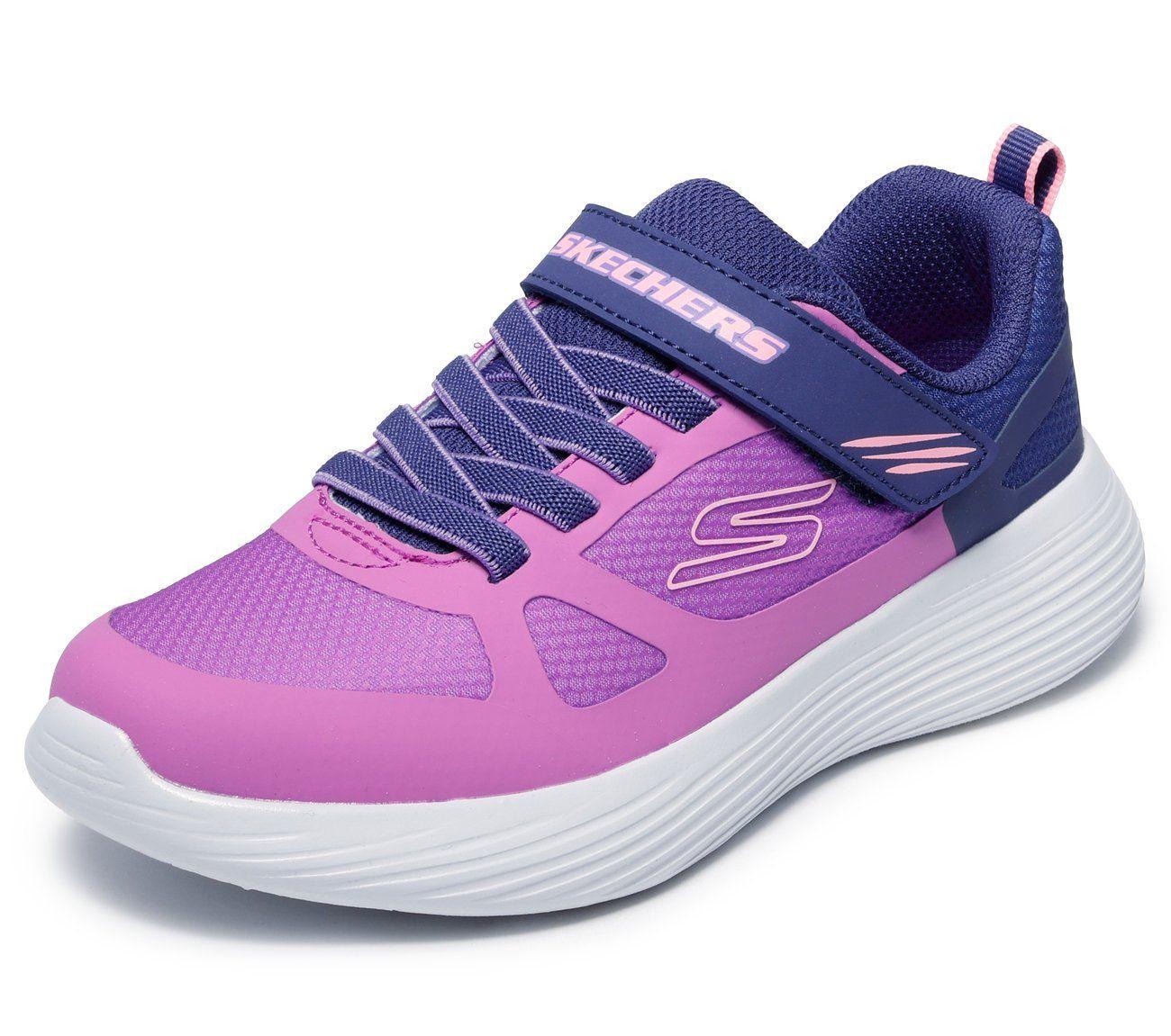 Zapatillas Niña Go Run 400 V2 Trace Track Lavanda Skechers-4