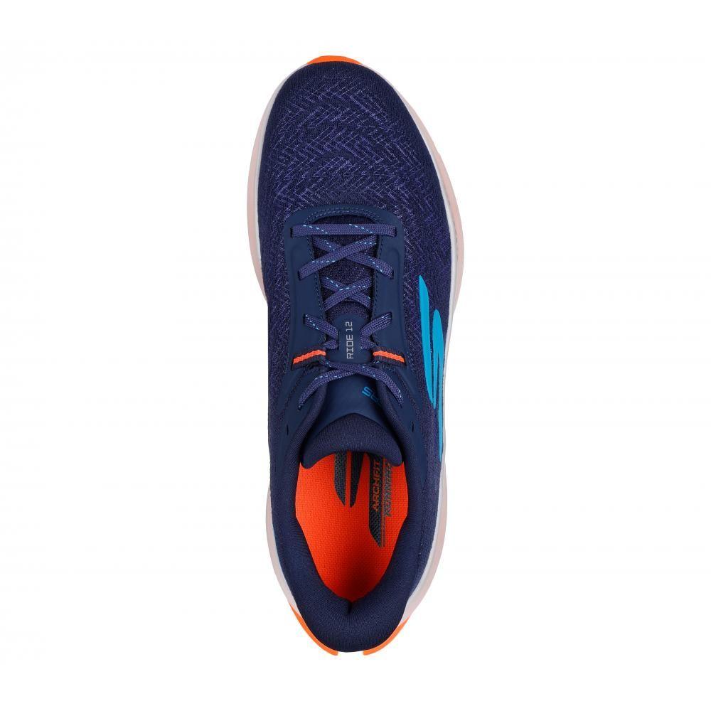 Zapatilla Hombre Go Run Ride 12 Azul Skechers-1