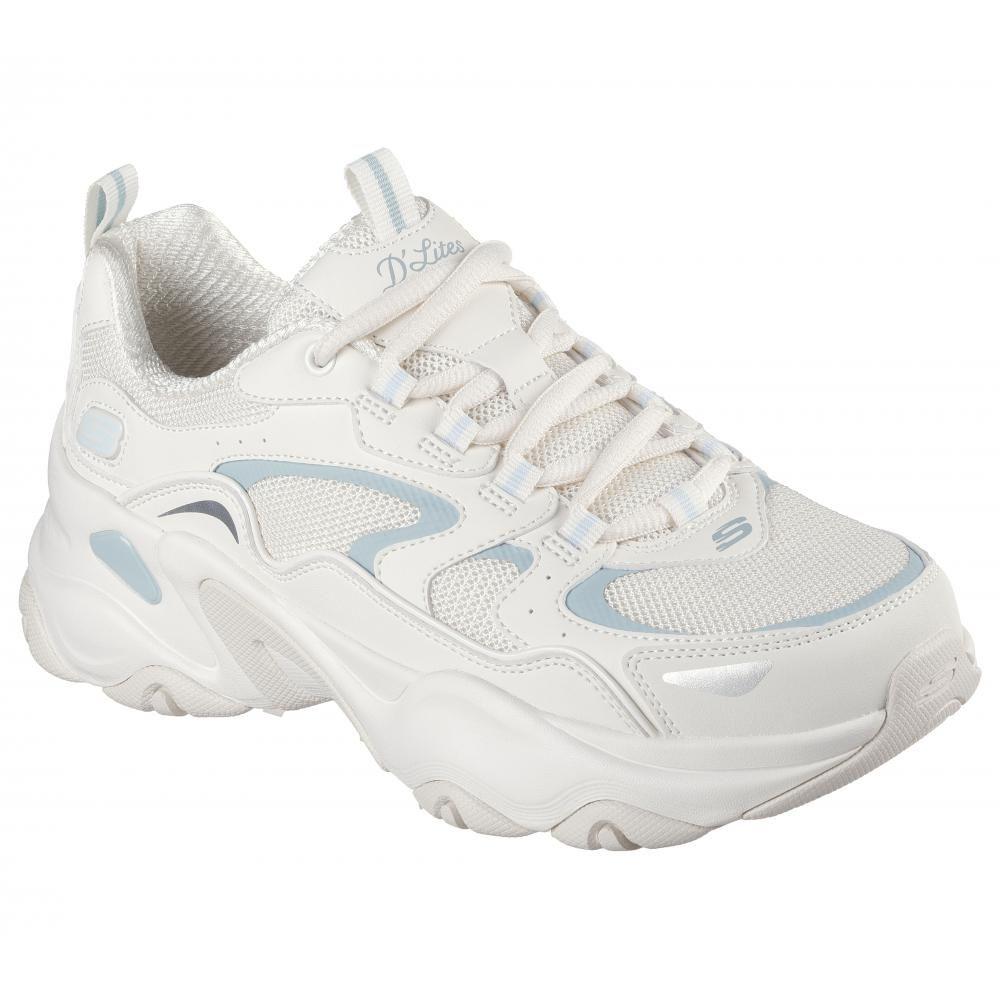 Zapatilla Mujer D'Lites 5.0Upgraded Beige Skechers-4