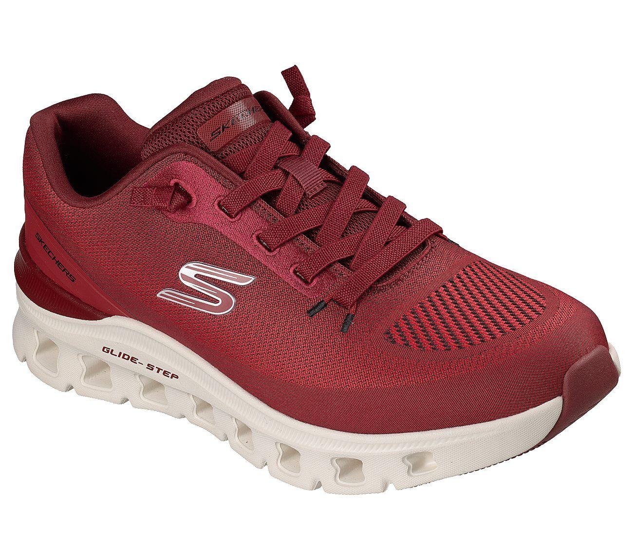 Zapatillas Skechers Hombre Slip-Ins Glide-Step Pro Rojo-4