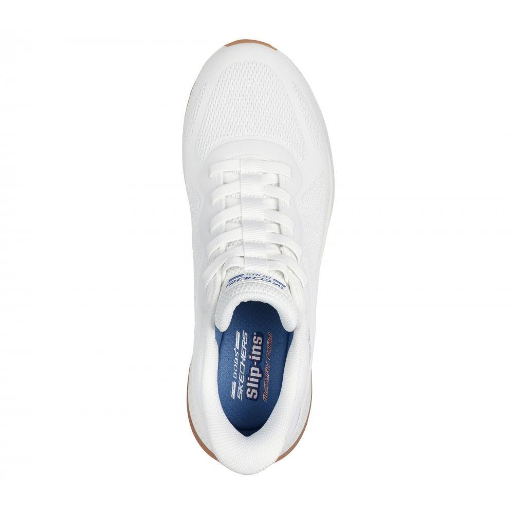Zapatilla Hombre Bobs Squad 4 Blanco Skechers-1