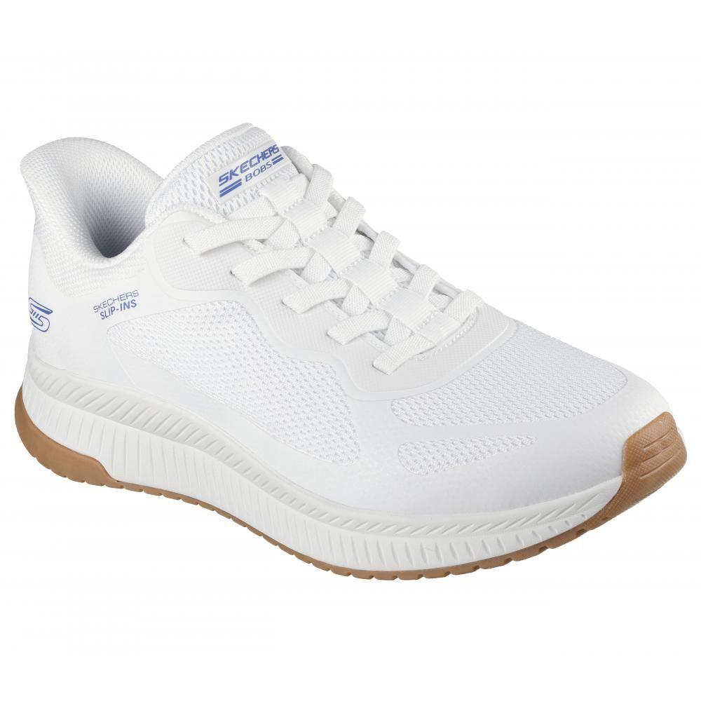Zapatilla Hombre Bobs Squad 4 Blanco Skechers-4