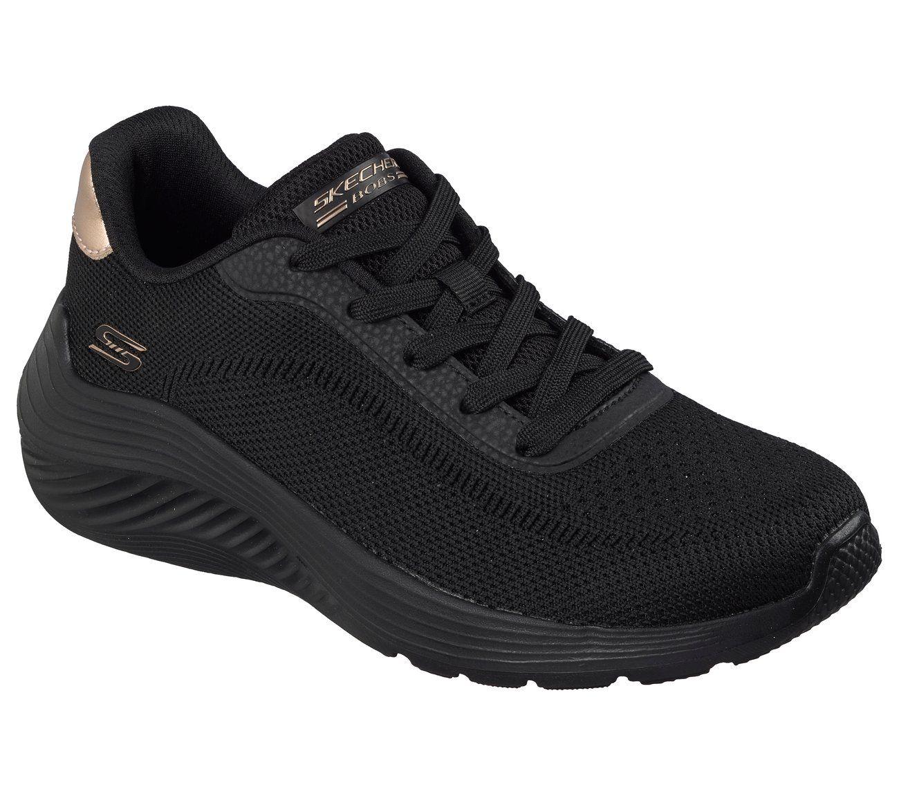 Zapatillas Mujer Bobs Squad W Current Look Negro Skechers-3