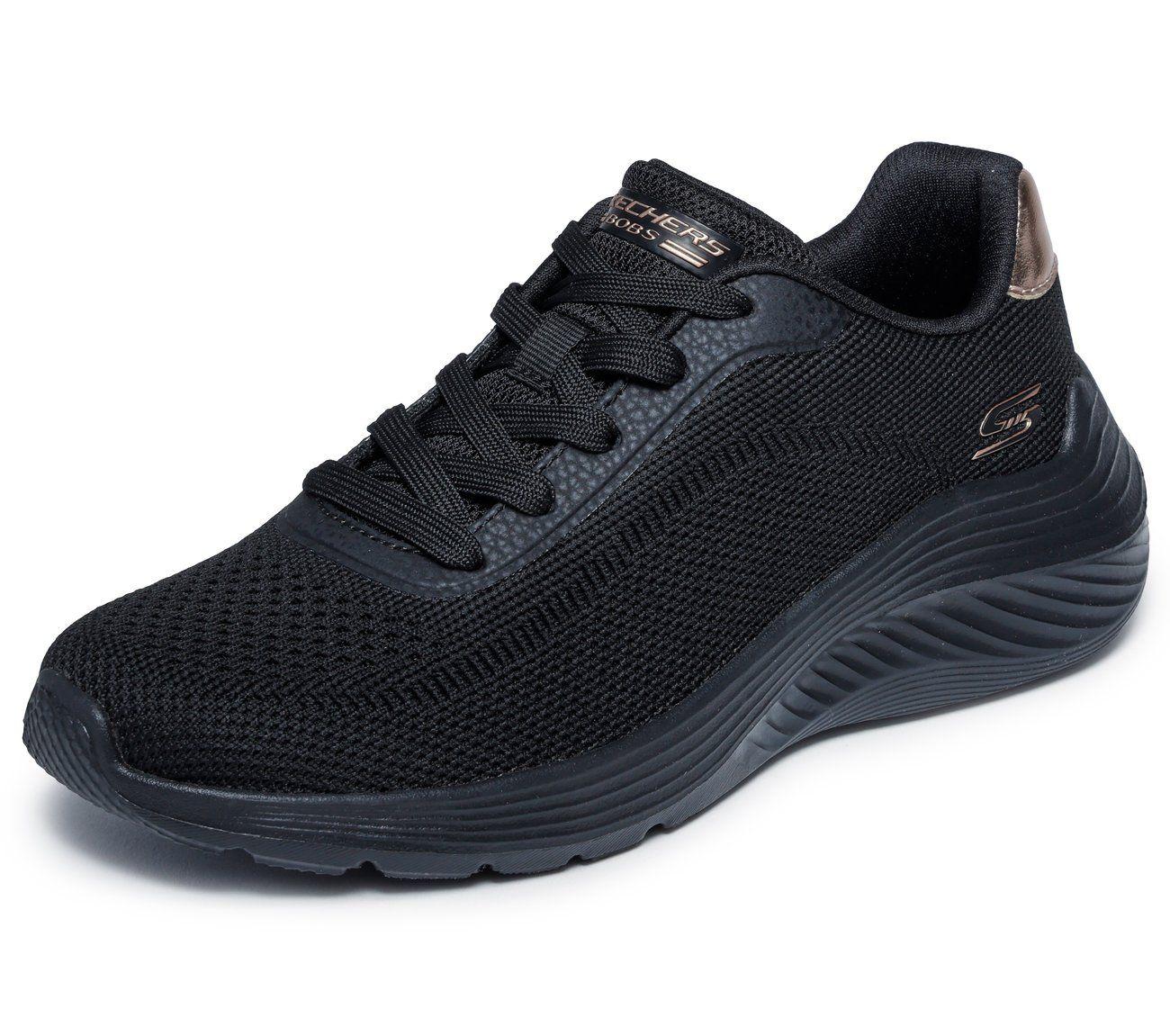 Zapatillas Mujer Bobs Squad W Current Look Negro Skechers-4
