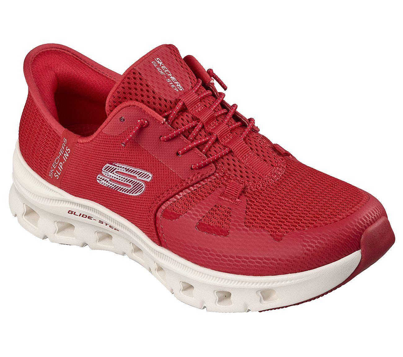 Zapatillas Skechers Mujer Slip-Ins Glide-Step Pro Rojo-4