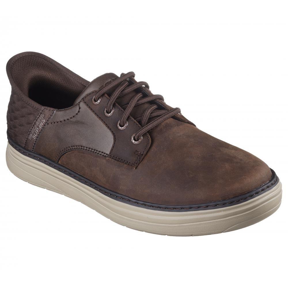 Zapatilla Hombre Hyland Radley Café Skechers-4