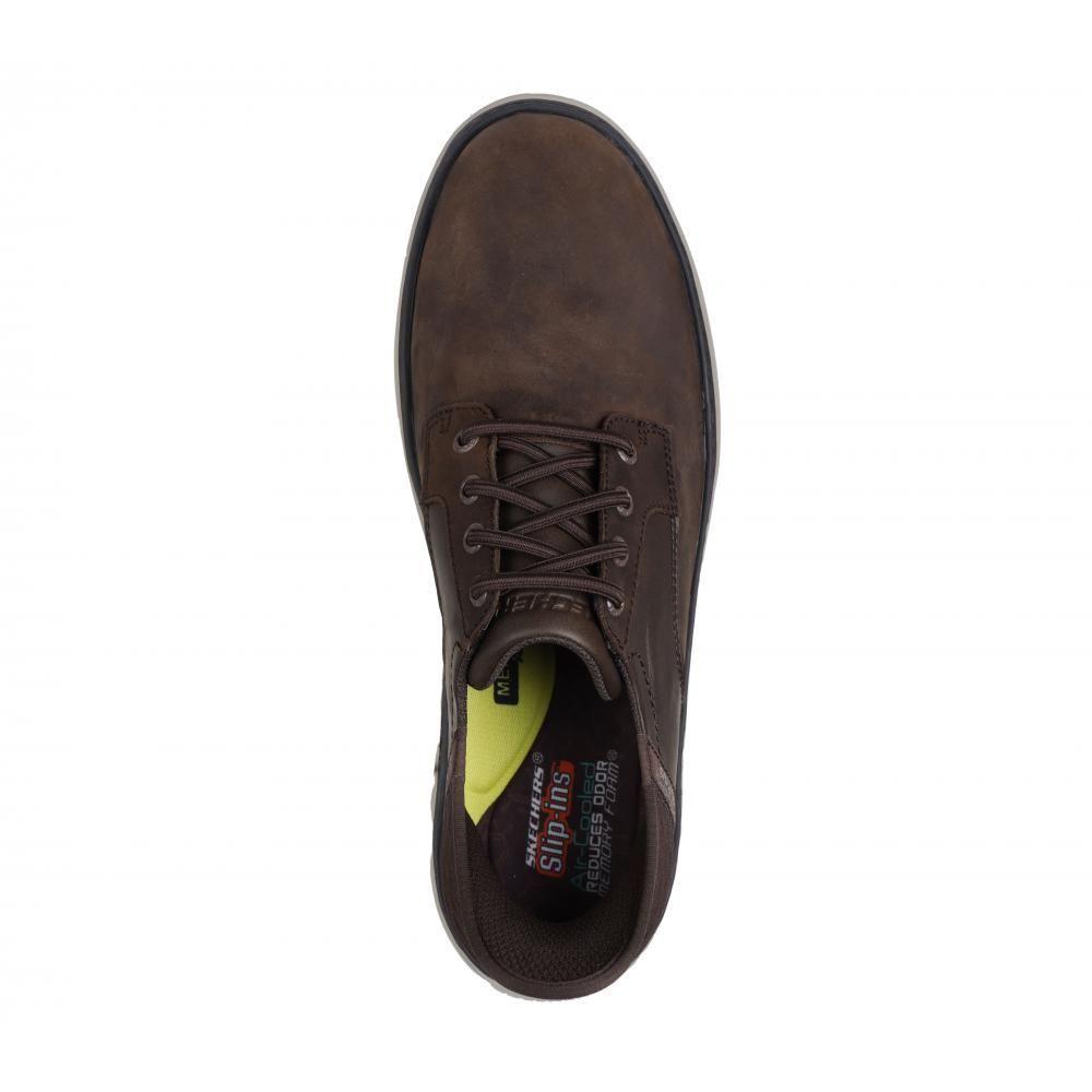 Zapatilla Hombre Hyland Radley Café Skechers-1