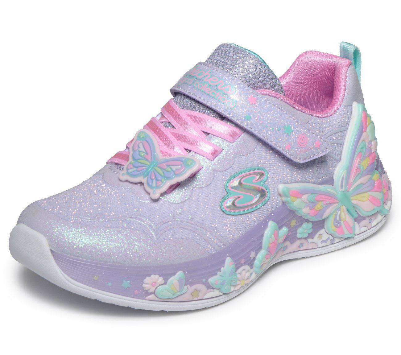 Zapatillas Niña Butterfly Bliss Lavanda Skechers-5